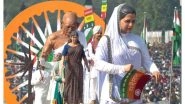 India News | R-Day 2026: Gujarat's 'Vande Mataram' Tableau Showcases Timeless Mantra of Swadeshi, Self-reliance, and Freedom