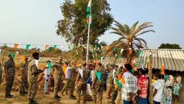 India News | Chhattisgarh: Tricolour Unfurls for First Time in 47 Villages of Ex-Maoist Stronghold Bastar