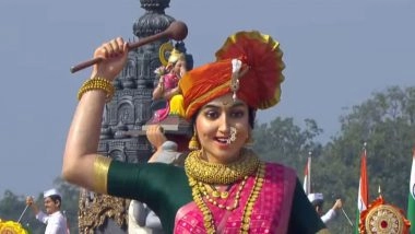 India News | Maharashtra Tableau Depicts 'Ganeshotsav, a Symbol of Aatmanirbharta', Education Ministry Showcases NEP