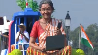 India News | Republic Day 2026: Kerala Tableau Showcases Country's First Water Metro, 100 % Digital Literacy