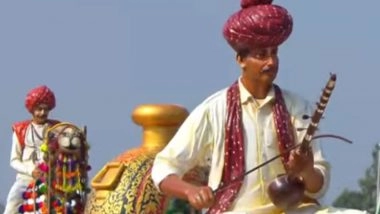 India News | Republic Day 2026: Rajasthan Tableau Showcases Bikaner's Usta Art Heritage