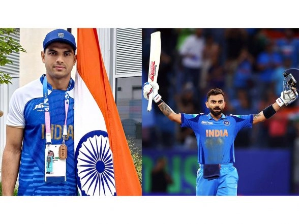 Sports News | Virat Kohli, Neeraj Chopra, and Other Prominent Athletes Extend Wishes on 77th Republic Day