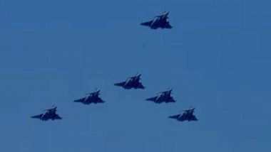 India News | Republic Day 2026: Rafales, Su-30s, Choppers, Surface to Air Missiles, Netra Provide Aerial Shield to Delhi