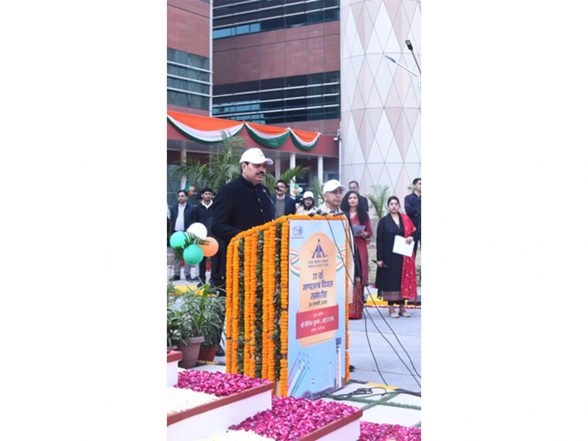 India News | Delhi: Republic Day Celebrated with Enthusiasm at AAI's DATS Complex