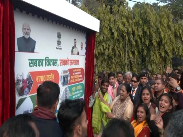 India News | Republic Day: Delhi CM Rekha Gupta Lays Foundation Stone for Slum Development Projects