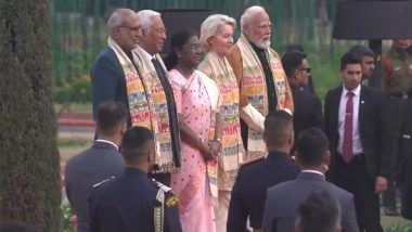 Business News | India-EU FTA Negotiations Conclude Successfully, to Be Announced on Tuesday: Commerce Secretary