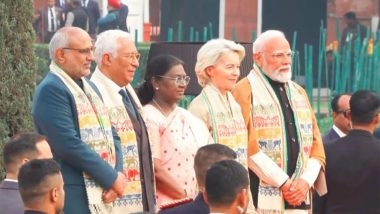 India News | President Murmu Hosts 'At Home' Reception at Rashtrapati Bhavan