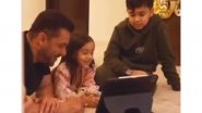 Entertainment News | Salman Khan Spends Republic Day with Niece, Nephew; Listens to Maatrubhoomi Song