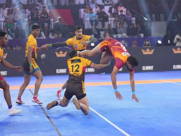 Sports News | KCL: Ashu Malik's Historic Night Powers Hisar Heroes to Thrilling Win over Bhiwani Bulls
