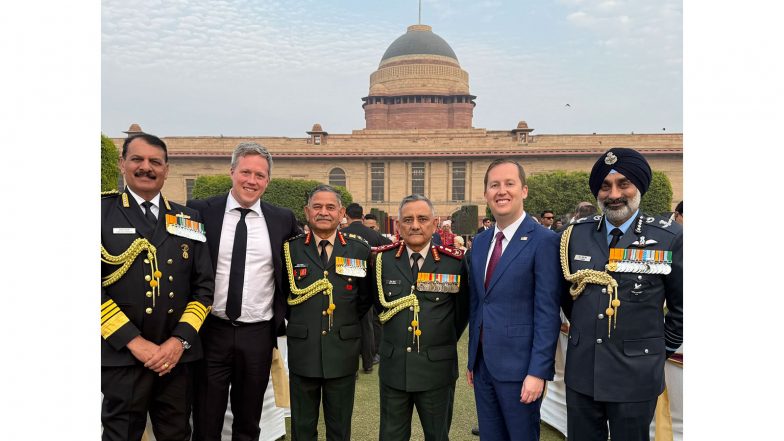 World News | US Envoy to India Attends At Home Reception Hosted by President Murmu on R-Day