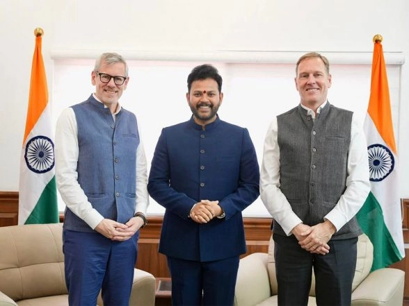 Business News | Aviation Minister Naidu Meets Airbus Executives for Indian MSMEs Integration into Global Aviation Supply Chains