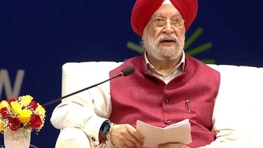 Business News | India Saved USD 19.3 Billion in Forex with 20% Ethanol Blending, Targets 100 GW Nuclear Capacity by 2047: Hardeep Singh Puri