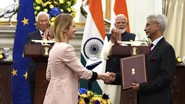 World News | India-EU 'Security and Defence Partnership' to Expand Cooperation Across Indo-Pacific, Counterterrorism, Defence Industry