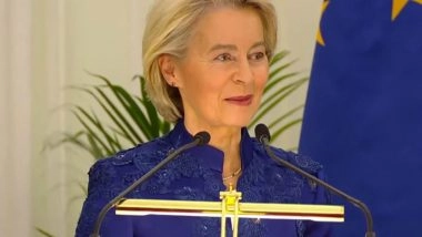 Business News | Ursula Von Der Leyen Praises Piyush Goyal's Role in Making FTA Possible