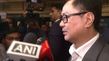 India News | Centre Open to Suggestions from All Parties: Kiren Rijiju After All-party Meeting Ahead of Budget Session