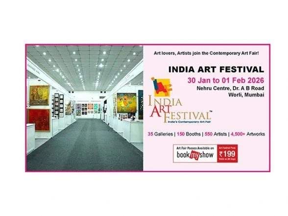 Business News | Bridging Regions, Traditions, and Generations: India Art Festival Returns to Mumbai from January 30 to February 1, 2026