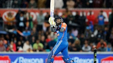 Sports News | Suryakumar Yadav 41 Runs Away from Becoming the Third Indian to Reach 3,000 T20I Runs