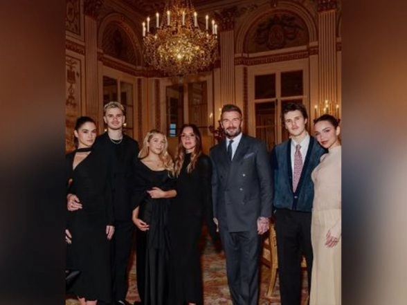 Entertainment News | Victoria Beckham Gets French Knighthood in Paris, Brooklyn Beckham -Nicola Peltz Missing from Family Pic Amid Feud