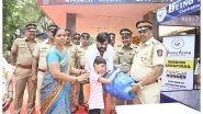 Business News | Republic Day Humanitarian Initiative by 'Being Sevaka NGO': Ration Distribution to the Needy in Collaboration with Police Administration