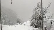 India News | Uttarakhand: Chamoli Witnesses Relentless Rain and Snowfall, Disrupting Daily Life