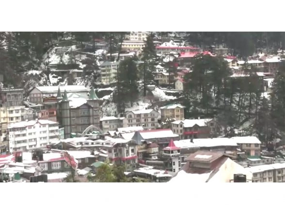 India News | Rain, Snow Lash Himachal; Temperatures Plunge, IMD Warns of Fog and Cold Wave