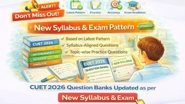 Business News | Don't Miss Out! CUET 2026 Question Banks Updated as Per New Syllabus & Exam Pattern - Order Now