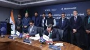World News | Adani, Embraer Sign Pact to Manufacture Aircraft in India