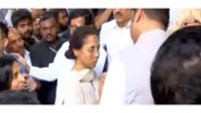 India News | Supriya Sule Pays Respects to Cousin Ajit Pawar Killed in Baramati Plane Crash