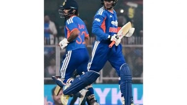 Sports News | India Win Toss, Choose to Bowl First in 4th India Vs New Zealand T20I; Arshdeep Replaces Ishan Kishan