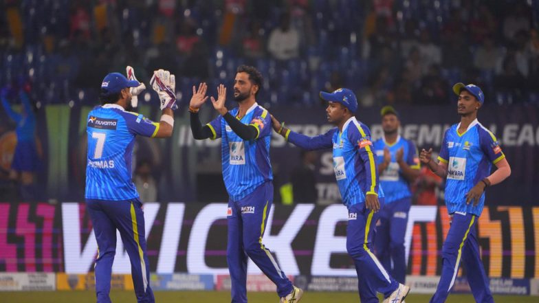 Sports News | ISPL: Vijay Pawle, Ijaj Ahmad Star in Majhi Mumbai's Win over Tiigers Of Kolkata
