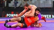 Sports News | PWL: Turan Bayramov Leads Delhi Dangal Warriors into Semi-finals with Dramatic 5-4 Win