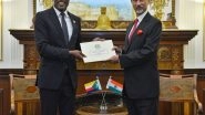 World News | EAM Jaishankar Meets with Foreign Minister of Comoros Mbae Mohamed Ahead of IAFMM 2026