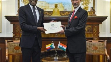 World News | EAM Jaishankar Meets with Foreign Minister of Comoros Mbae Mohamed Ahead of IAFMM 2026