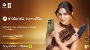 Business News | Motorola Signature on Sale with World's Only Triple Sony LYTIA&trade; Camera, DXOMARK Gold, Snapdragon&reg; 8 Gen 5--starting Rs. 54,999*