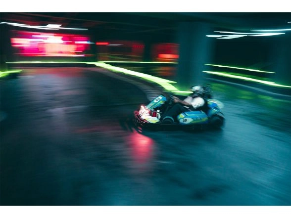 Business News | The Pink Falcon Redefines Delhi-NCR Entertainment with India's First Indoor Glo-Karting Arena