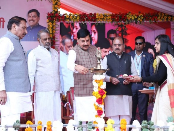 India News | MP CM Yadav Inaugurates Flower Exhibition in Bhopal; Emphasises Floriculture Area Nearly Doubles in State