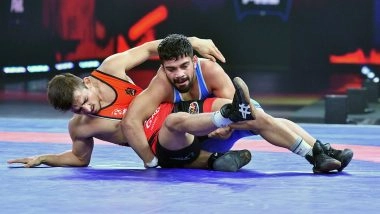 Sports News | Pro Wrestling League: Delhi Dangal Warriors Lead 3-2 Against Punjab Royals at Midway Point