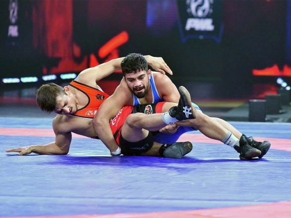 Sports News | Pro Wrestling League: Delhi Dangal Warriors Lead 3-2 Against Punjab Royals at Midway Point