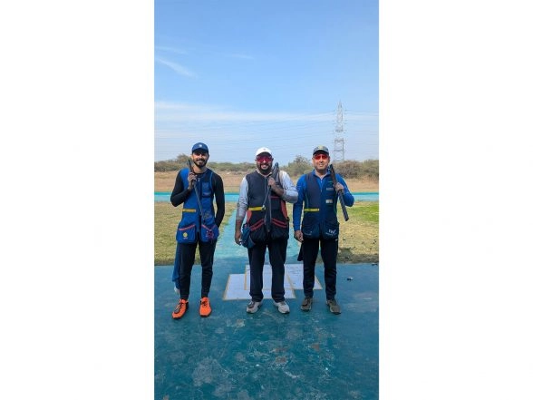 Sports News | Parampal Singh Guron and Ganemat Sekhon Win Skeet Trial 1 Finals