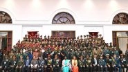 World News | Nepali Officers, NCC Cadets Visit India; Call Upon President Murmu, Defence Minister