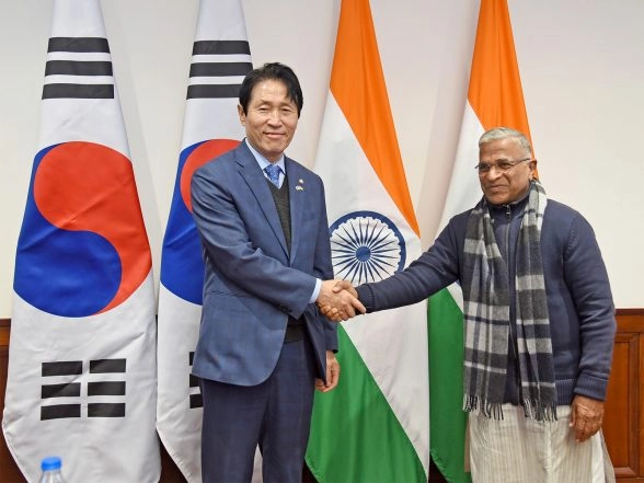 India News | Parliamentary Delegation from Korea Calls on Rajya Sabha Deputy Chairman Harivansh
