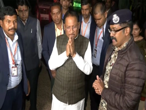 India News | Chhattisgarh CM Vishnu Deo Sai Interacts with ITBP Personnel in Narayanpur District