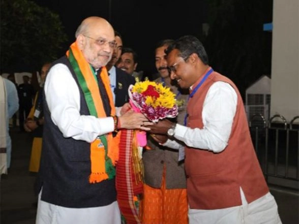 India News | Amit Shah Arrives in Kolkata for Two-day Trip, Eager to Engage with BJP's West Bengal Workers