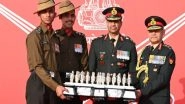 India News | COAS General Upendra Dwivedi Felicitates Army Contingents for Exemplary R-Day 2026 Performance