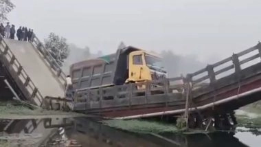 India News | BJP Slams Mamata Govt After Bridge Collapses in Cooch Behar; No Casualties Reported
