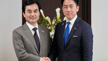 World News | S Korea, Japan Defence Ministers Hold Talks; Agree to Resume Bilateral Naval Exercises Stalled for 9 Years