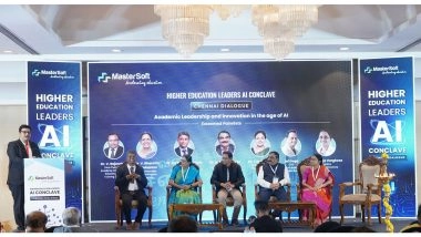 Business News | Disruption, Ethics, Policy & AI Adoption Dominate Discussions at Mastersoft's AI Conclave in Chennai