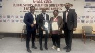 Business News | K J Somaiya Institute of Management Recognised by CSRI for Advancing India's Sports Education Ecosystem