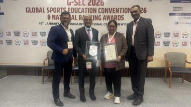 Business News | K J Somaiya Institute of Management Recognised by CSRI for Advancing India's Sports Education Ecosystem