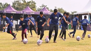 Sports News | Gujarat Titans Host Junior Titans in Amreli